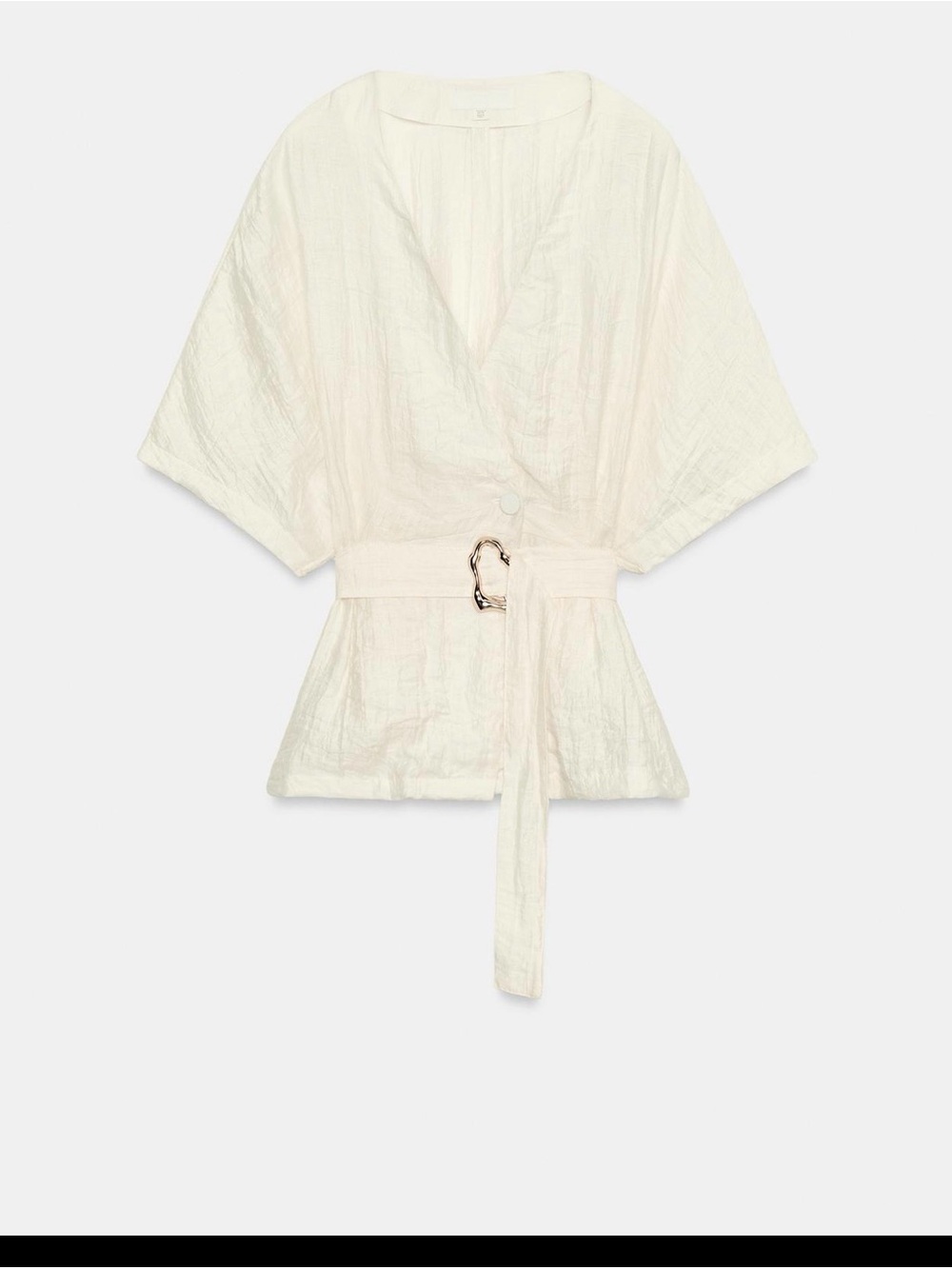 Zara Belted Top